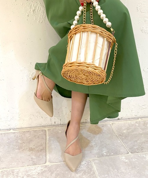 ROYAL PARTY（ロイヤルパーティー）の「ローヒールベーシックパンプス（パンプス・レディース・ブラック/ベージュ/ピンク・SMALL/MEDIUM/LARGE）」の5枚目の写真