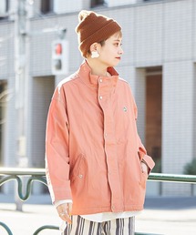 CUBE SUGAR（キューブシュガー）の「綿ダンプスタンドカラー ワンポイント ジャケット（ブルゾン）」