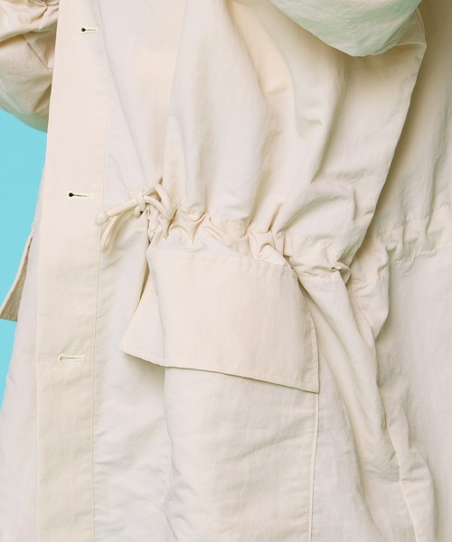 PairPair（ペアペア）の「マウンテンパーカー(ユニセックス)（ミリタリージャケット・レディース・アイボリー/ライトカーキ・FREE）」の21枚目の写真