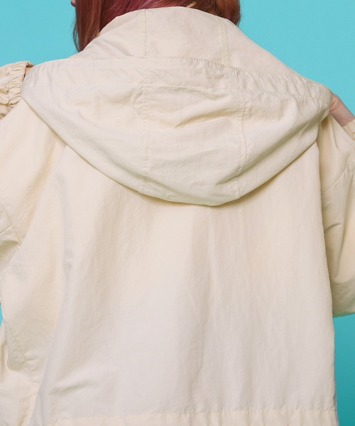 PairPair（ペアペア）の「マウンテンパーカー(ユニセックス)（ミリタリージャケット・レディース・アイボリー/ライトカーキ・FREE）」の22枚目の写真