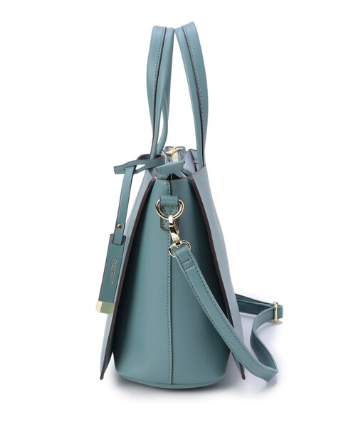 DRESKIP(ドレスキップ)の「◆【通勤】一枚革風あおりト-トバッグ(トートバッグ・レディース・ブラック/ブルー/アイボリー/グレー・00)」の7枚目の写真