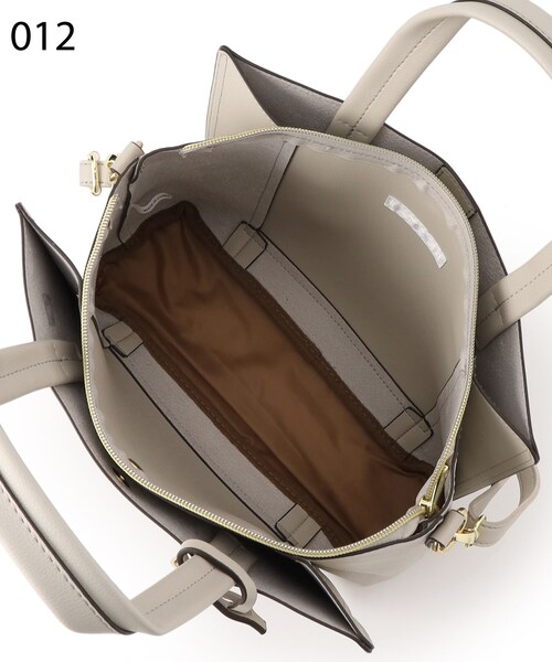 DRESKIP(ドレスキップ)の「◆【通勤】一枚革風あおりト-トバッグ(トートバッグ・レディース・ブラック/ブルー/アイボリー/グレー・00)」の10枚目の写真