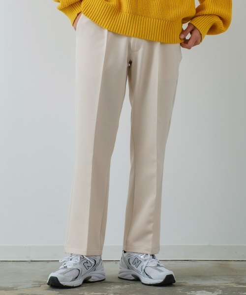 improves(インプローブス)の「【improves】ナチュラルストレッチ フレア カラーパンツ セットアップ対応(スラックス・メンズ・ブラック/ブラウン/グリーン/クリーム・MEDIUM/LARGE)」の3枚目の写真