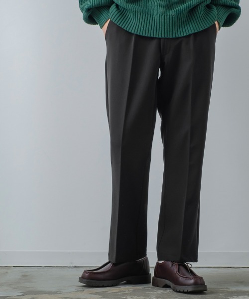 improves(インプローブス)の「【improves】ナチュラルストレッチ フレア カラーパンツ セットアップ対応(スラックス・メンズ・ブラック/ブラウン/グリーン/クリーム・MEDIUM/LARGE)」の5枚目の写真