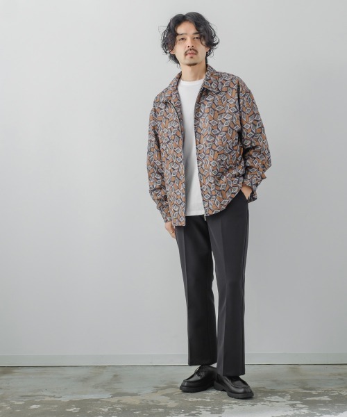 improves(インプローブス)の「【improves】ナチュラルストレッチ フレア カラーパンツ セットアップ対応(スラックス・メンズ・ブラック/ブラウン/グリーン/クリーム・MEDIUM/LARGE)」の15枚目の写真