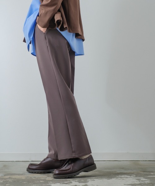 improves(インプローブス)の「【improves】ナチュラルストレッチ フレア カラーパンツ セットアップ対応(スラックス・メンズ・ブラック/ブラウン/グリーン/クリーム・MEDIUM/LARGE)」の17枚目の写真