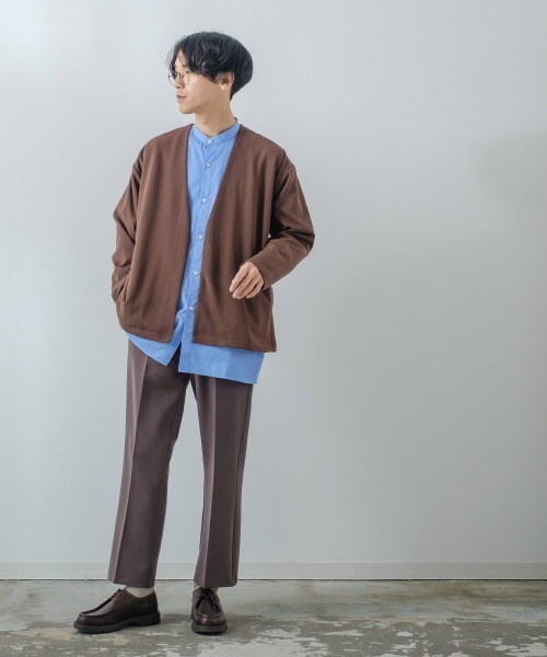 improves(インプローブス)の「【improves】ナチュラルストレッチ フレア カラーパンツ セットアップ対応(スラックス・メンズ・ブラック/ブラウン/グリーン/クリーム・MEDIUM/LARGE)」の20枚目の写真