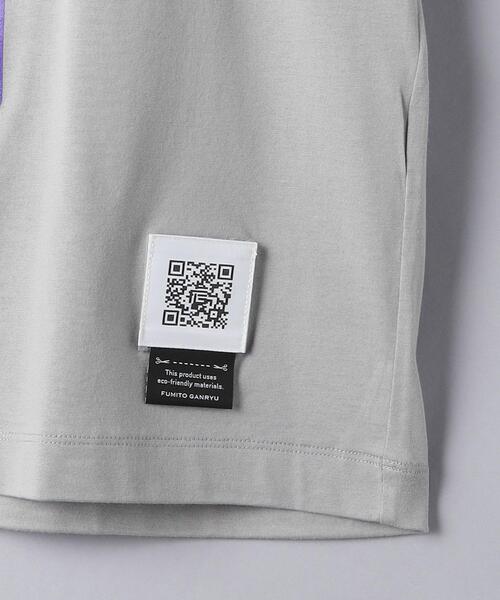 FUMITO GANRYU（フミトガンリュウ）の「＜FUMITO GANRYU（フミト ガンリュウ）＞  フォスファー Tシャツ（Tシャツ/カットソー・メンズ・ブラック/グレー・1/2/3）」の6枚目の写真