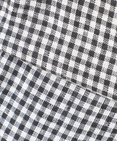 JOURNAL STANDARD relume（ジャーナルスタンダード　レリューム）の「《追加》LINASリネンバンドカラーフレンチ（シャツ/ブラウス・レディース・ホワイト/ブラック/ブラック系その他/グリーン系その他・FREE）」の12枚目の写真