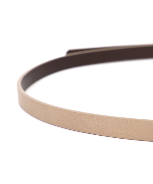 N.（N. Natural Beauty Basic）（エヌエヌナチュラルビューティーベーシック）の「リバーシブルベルト（ベルト・レディース・ブラック/ベージュ/ブラウン・FREE）」の5枚目の写真