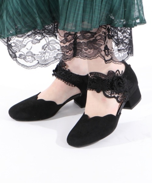 axes femme(アクシーズファム)の「セパレートパンプス(パンプス・レディース・ブラック/ブルー/ワイン・MEDIUM/LARGE)」の2枚目の写真