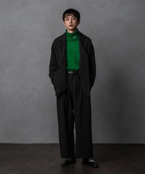 Adoon plain（アドーンプレーン）の「【Adoon plain】シングルテーラードジャケット（セットアップ着用可！）（テーラードジャケット・メンズ・ホワイト/ブラック/ダークブラウン・MEDIUM/LARGE）」の15枚目の写真