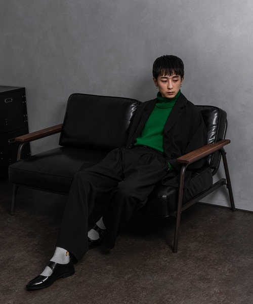 Adoon plain（アドーンプレーン）の「【Adoon plain】シングルテーラードジャケット（セットアップ着用可！）（テーラードジャケット・メンズ・ホワイト/ブラック/ダークブラウン・MEDIUM/LARGE）」の17枚目の写真