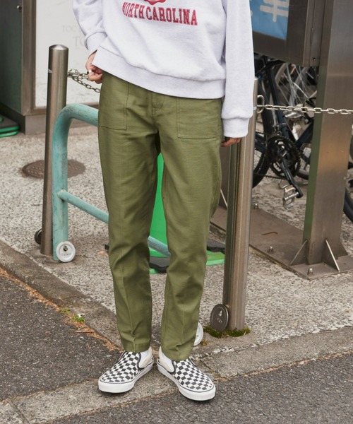 Auntie Rosa Holiday（アンティローザホリデー）の「【骨格ナチュラル】バックサテンベイカーパンツ（その他パンツ・レディース・ネイビー/キャメル/カーキ・マルチサイズ）」の22枚目の写真