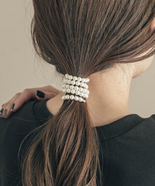 SMELLY（スメリー）の「パールグルグルヘアワイヤー（その他ヘアアクセサリー・レディース・ホワイト系その他・-）」の11枚目の写真