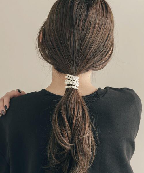 SMELLY（スメリー）の「パールグルグルヘアワイヤー（その他ヘアアクセサリー・レディース・ホワイト系その他・-）」の12枚目の写真