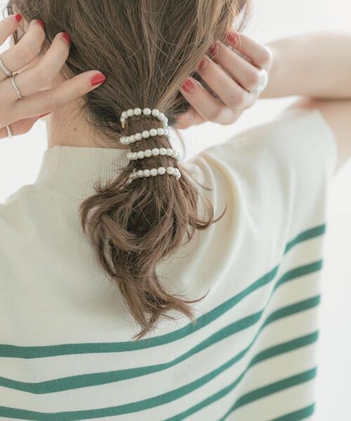 SMELLY（スメリー）の「パールグルグルヘアワイヤー（その他ヘアアクセサリー・レディース・ホワイト系その他・-）」の13枚目の写真