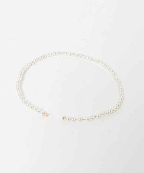 SMELLY（スメリー）の「パールグルグルヘアワイヤー（その他ヘアアクセサリー・レディース・ホワイト系その他・-）」の15枚目の写真