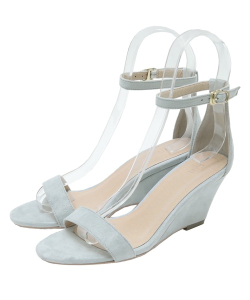 UR'S（ユアーズ）の「ｽﾄﾗｯﾌﾟｻﾝﾀﾞﾙ（サンダル・レディース・ホワイト/ブラック/ゴールド/ブルー/グリーン・LL/S/M/L）」の8枚目の写真