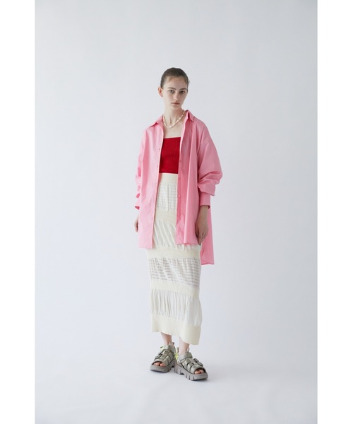 SLY（スライ）の「F/PEARL NECKLACE ネックレス（ネックレス・レディース・シルバー/マルチ・FREE）」の12枚目の写真