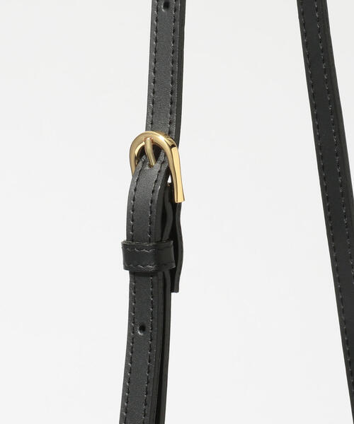 TOMORROWLAND （トゥモローランド）の「VIOLAd'ORO レザー ラタンコンビ ショルダーバッグ（ショルダーバッグ・レディース・ブラック系その他・FREE）」の14枚目の写真