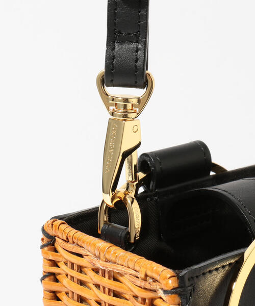 TOMORROWLAND （トゥモローランド）の「VIOLAd'ORO レザー ラタンコンビ ショルダーバッグ（ショルダーバッグ・レディース・ブラック系その他・FREE）」の15枚目の写真