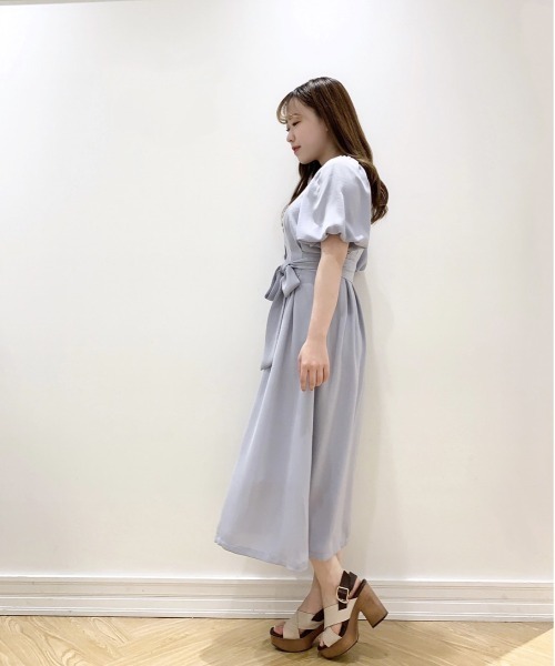 WILLSELECTION（ウィルセレクション）の「バルーンスリーブワンピース（ワンピース・レディース・ブラック/ピンク/ブルー/アイボリー・MEDIUM）」の13枚目の写真