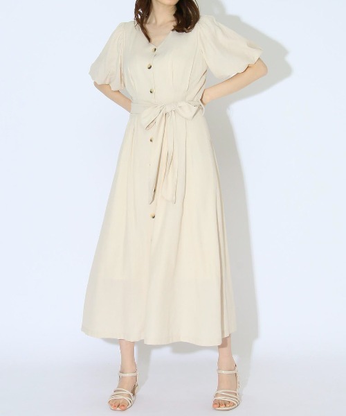 WILLSELECTION（ウィルセレクション）の「バルーンスリーブワンピース（ワンピース・レディース・ブラック/ピンク/ブルー/アイボリー・MEDIUM）」の17枚目の写真