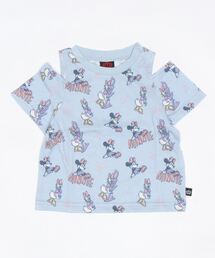 Disney（ディズニー）の「ディズニー 肩スリットTシャツ 6421K（Tシャツ/カットソー・キッズ）」