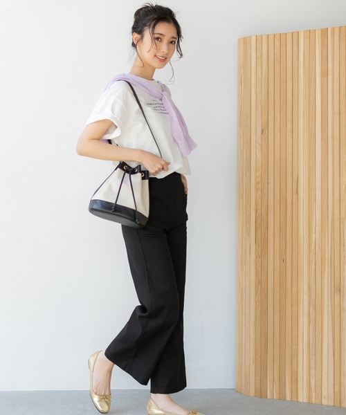 fifth(フィフス)の「リネン混ベーシックパンツ(その他パンツ・レディース・ブラック/モカ/ナチュラル・M/L)」の9枚目の写真