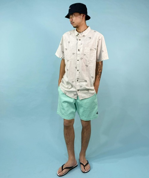 BILLABONG（ビラボン）の「BILLABONG/ビラボン イージーショーツ/無地 ゴムウェスト BC011-608（その他パンツ・メンズ・グリーン/ブラウン/ブラック・S/M/L）」の21枚目の写真
