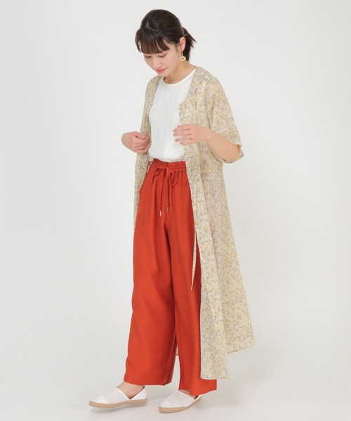 ikka(イッカ)の「【Sサイズ WEB限定】2WAYプリントワンピース(ワンピース・レディース・ネイビー/イエロー/ブルー・S/M/L)」の8枚目の写真