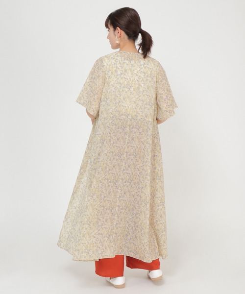 ikka(イッカ)の「【Sサイズ WEB限定】2WAYプリントワンピース(ワンピース・レディース・ネイビー/イエロー/ブルー・S/M/L)」の15枚目の写真