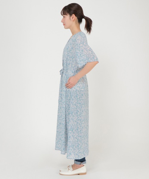 ikka(イッカ)の「【Sサイズ WEB限定】2WAYプリントワンピース(ワンピース・レディース・ネイビー/イエロー/ブルー・S/M/L)」の19枚目の写真