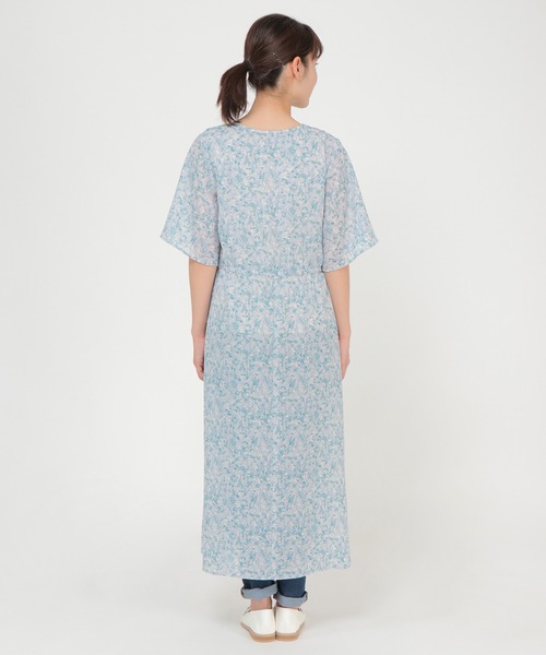 ikka(イッカ)の「【Sサイズ WEB限定】2WAYプリントワンピース(ワンピース・レディース・ネイビー/イエロー/ブルー・S/M/L)」の11枚目の写真