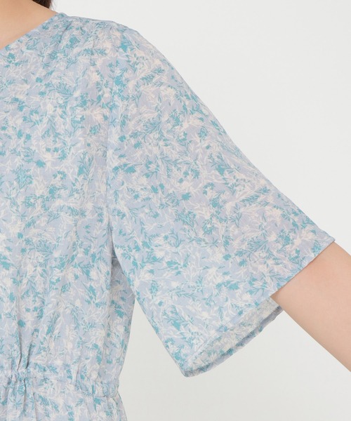 ikka(イッカ)の「【Sサイズ WEB限定】2WAYプリントワンピース(ワンピース・レディース・ネイビー/イエロー/ブルー・S/M/L)」の22枚目の写真