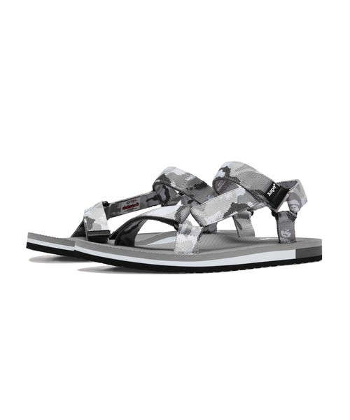 AAPE BY A BATHING APE(エーエイプバイアベイシングエイプ)の「AAPE VELCRO SANDALS(サンダル・メンズ・グリーン系その他2/ホワイト系その他/ネイビー・90/70/110/50)」の2枚目の写真