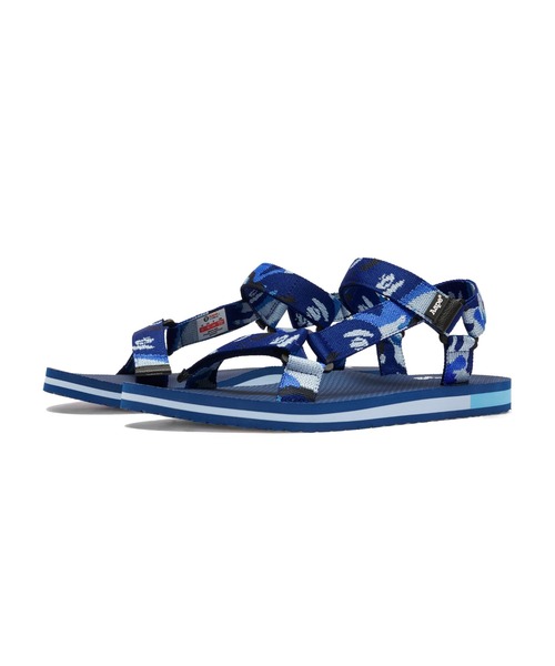 AAPE BY A BATHING APE(エーエイプバイアベイシングエイプ)の「AAPE VELCRO SANDALS(サンダル・メンズ・グリーン系その他2/ホワイト系その他/ネイビー・90/70/110/50)」の3枚目の写真