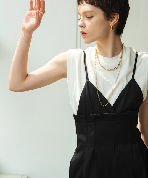 HANNE（アン）の「キャミオールインワン（サロペット