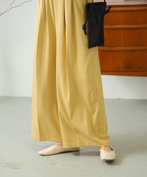 HANNE(アン)の「キャミオールインワン(サロペット/オーバーオール・レディース・ブラック/イエロー/グリーン・フリー)」の9枚目の写真