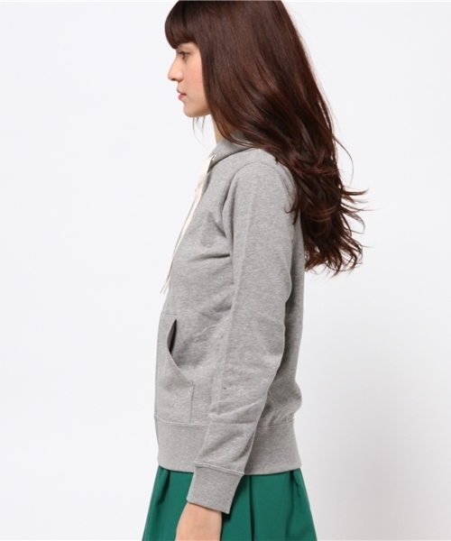 Champion（チャンピオン）の「Champion×earthパーカー（パーカー・レディース・アイボリー/杢グレー/ライトイエロー/ネイビー・MEDIUM/SMALL）」の6枚目の写真