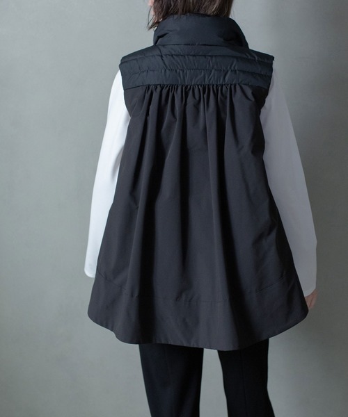 MARECHAL TERRE（マルシャルテル）の「ダウンベスト（ダウンベスト・レディース・ブラック/ネイビー/アイボリー/モカ・MEDIUM）」の20枚目の写真