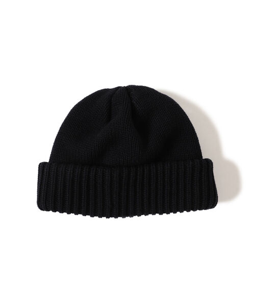 crepuscule（クレプスキュール）の「Crepuscule / Knit Cap（ニットキャップ/ビーニー・メンズ・ブラック/ベージュ・ONE SIZE）」の2枚目の写真