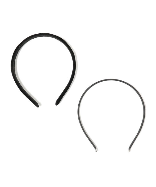 BEAMS BOY（ビームスボーイ）の「BEAMS BOY / 2P SET カチューシャ（カチューシャ・レディース・ブラック/ブラウン・ONE SIZE）」の4枚目の写真