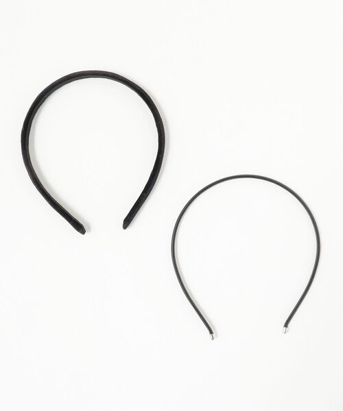 BEAMS BOY（ビームスボーイ）の「BEAMS BOY / 2P SET カチューシャ（カチューシャ・レディース・ブラック/ブラウン・ONE SIZE）」の5枚目の写真