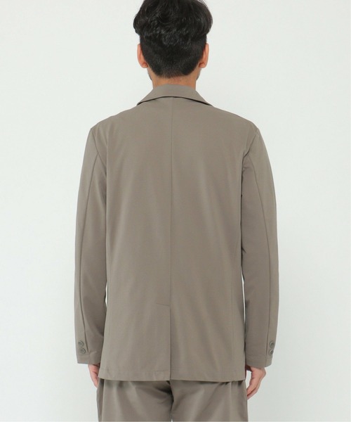 IKKA LOUNGE（イッカラウンジ）の「速乾カノコテーラードジャケット（テーラードジャケット・メンズ・ネイビー/オリーブ・S/M/L/XL）」の5枚目の写真
