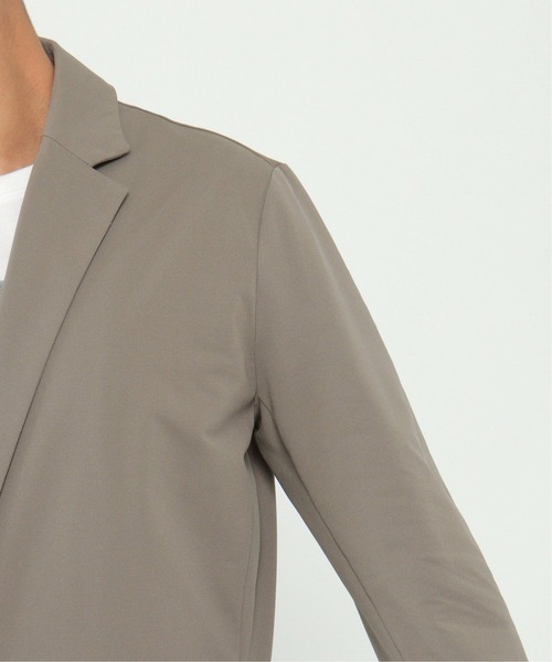 IKKA LOUNGE（イッカラウンジ）の「速乾カノコテーラードジャケット（テーラードジャケット・メンズ・ネイビー/オリーブ・S/M/L/XL）」の7枚目の写真