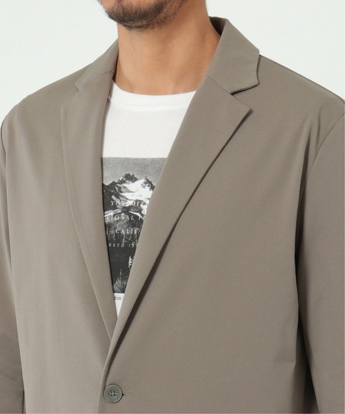 IKKA LOUNGE（イッカラウンジ）の「速乾カノコテーラードジャケット（テーラードジャケット・メンズ・ネイビー/オリーブ・S/M/L/XL）」の10枚目の写真