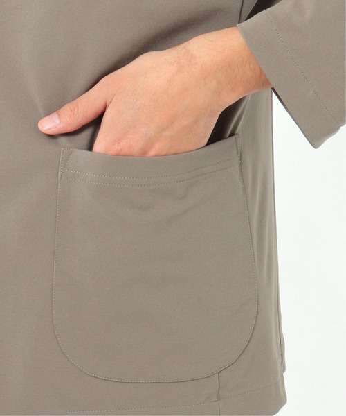 IKKA LOUNGE（イッカラウンジ）の「速乾カノコテーラードジャケット（テーラードジャケット・メンズ・ネイビー/オリーブ・S/M/L/XL）」の11枚目の写真