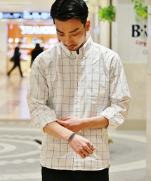 417 EDIFICE | ◇ウィンドペン ボタンダウンシャツ (シャツ/ブラウス)